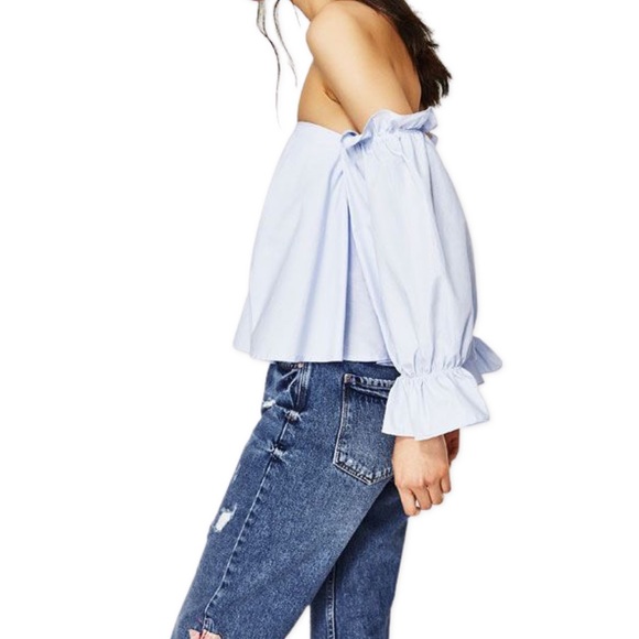 Zara Off The Shoulder Blouse - Picture 6 of 11